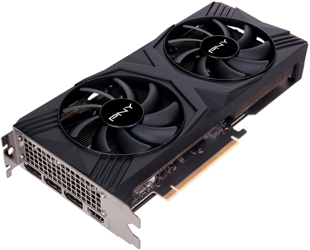 PNY - NVIDIA GeForce RTX 4060 Ti 8GB GDDR6 PCI Express 4.0 Graphics Card with Dual Fan - Black_1