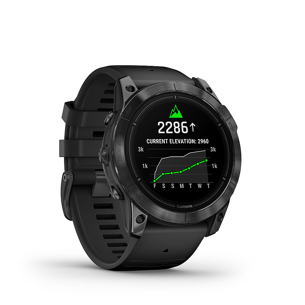 Garmin - epix Pro (Gen 2) Standard Edition 51mm Fiber-reinforced polymner - Slate Gray with Black Band_1