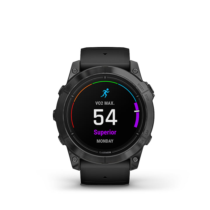 Garmin - epix Pro (Gen 2) Standard Edition 51mm Fiber-reinforced polymner - Slate Gray with Black Band_0