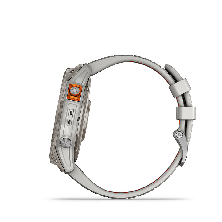 Garmin - fenix 7X Pro Sapphire Solar GPS Smartwatch 51 mm Fiber-reinforced polymer - Titanium_4