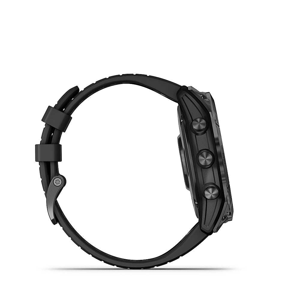 Garmin - fenix 7X Pro Sapphire Solar GPS Smartwatch 51 mm Fiber-reinforced polymer - Carbon Gray DLC Titanium_5
