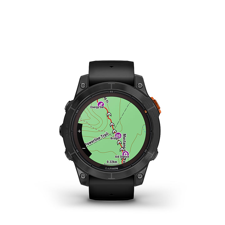 Garmin - fenix 7 Pro Solar GPS Smartwatch 47 mm Fiber-reinforced polymer - Slate Gray_0