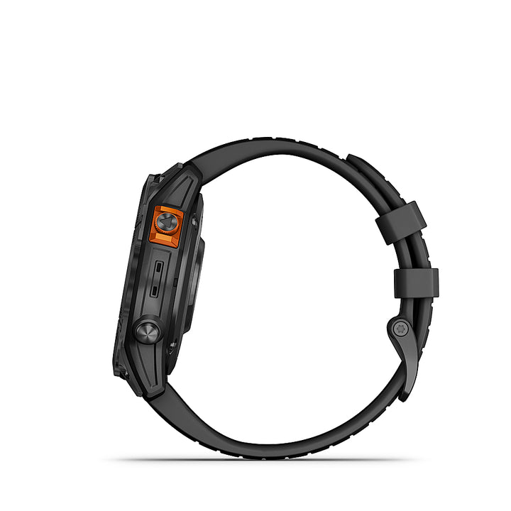Garmin - fenix 7 Pro Solar GPS Smartwatch 47 mm Fiber-reinforced polymer - Slate Gray_4