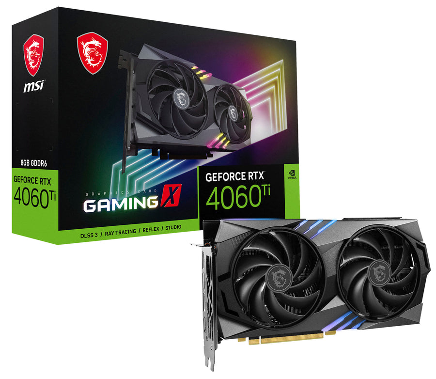 MSI - NVIDIA GeForce RTX 4060 Ti GAMING 8GB DDR6X PCI Express 4.0 Graphics Card_0