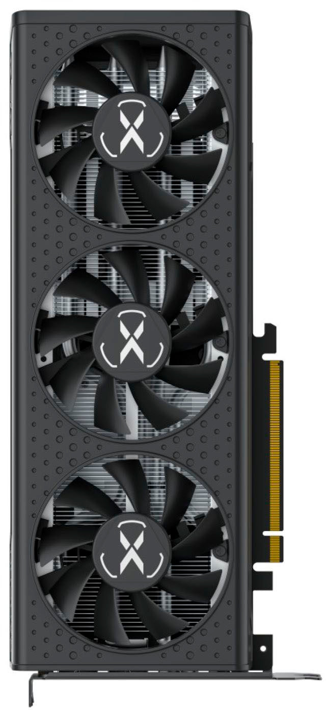 XFX - SPEEDSTER QICK308 AMD Radeon RX 7600 BLACK 8GB GDDR6 PCI Express 4.0 Graphics Card - Black_1