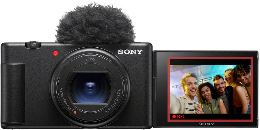 Sony - ZV1 II 20.1-Megapixel Digital Camera for Content Creators and Vloggers - Black_0