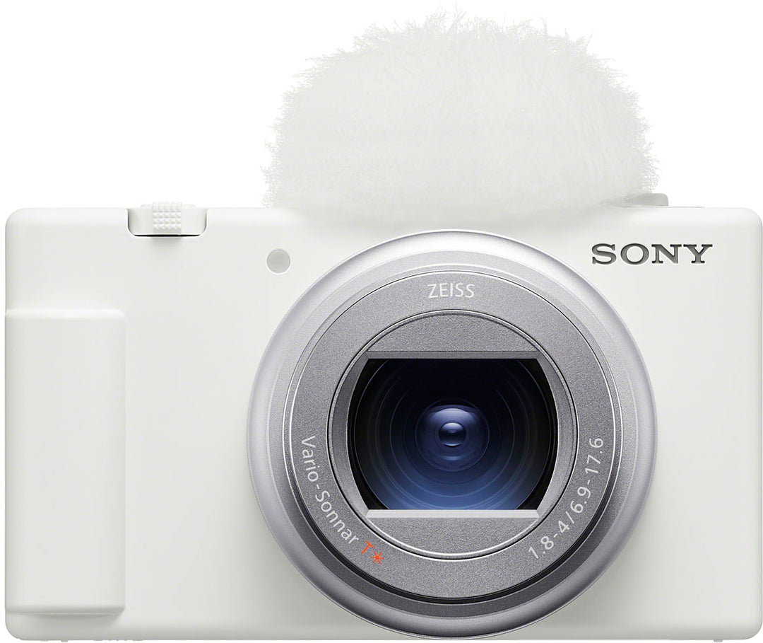 Sony - ZV-1 II 20.1-Megapixel Digital Camera for Content Creators and Vloggers - White_1