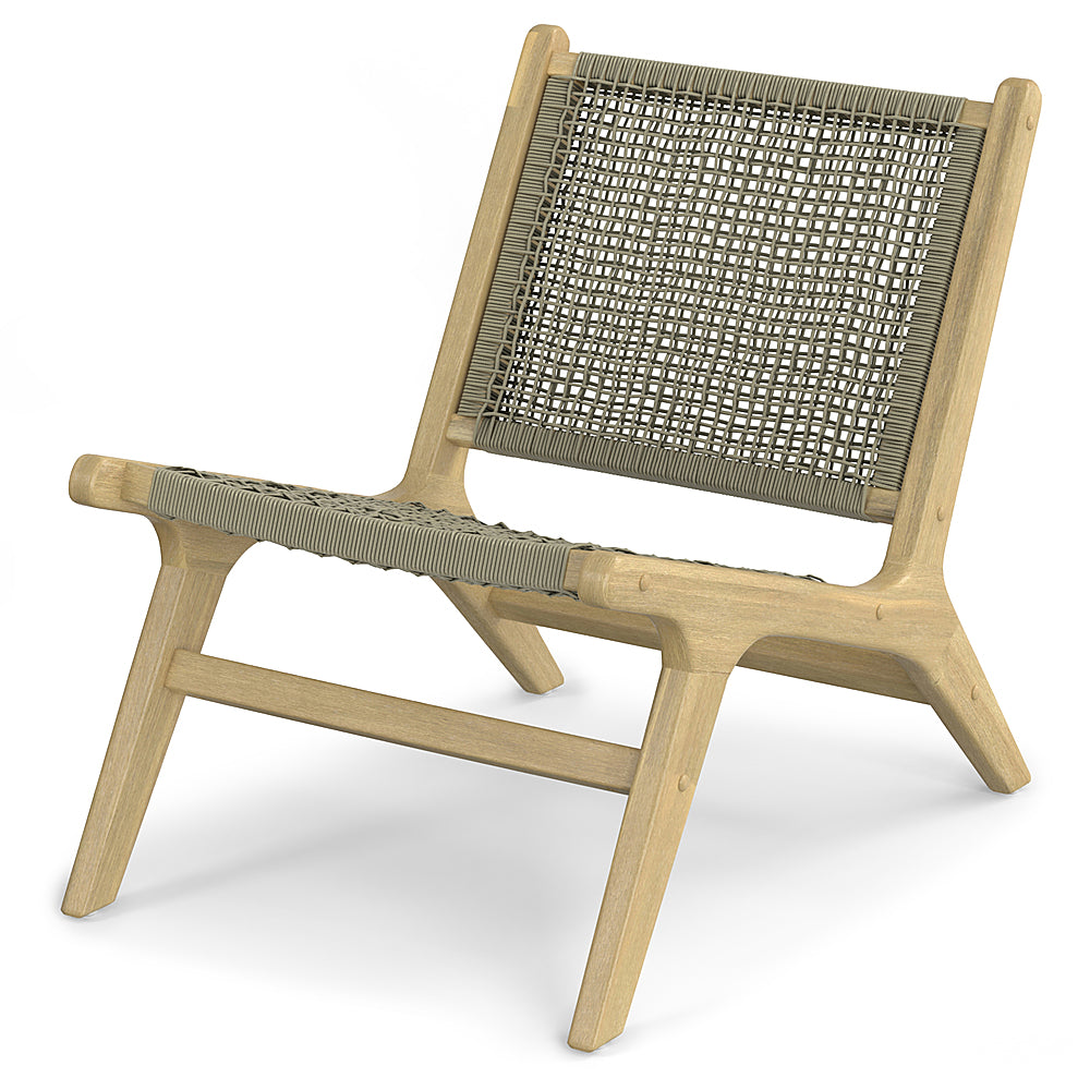 Simpli Home - Kendie Outdoor Indoor Lounge Chair - Natural Taupe_1