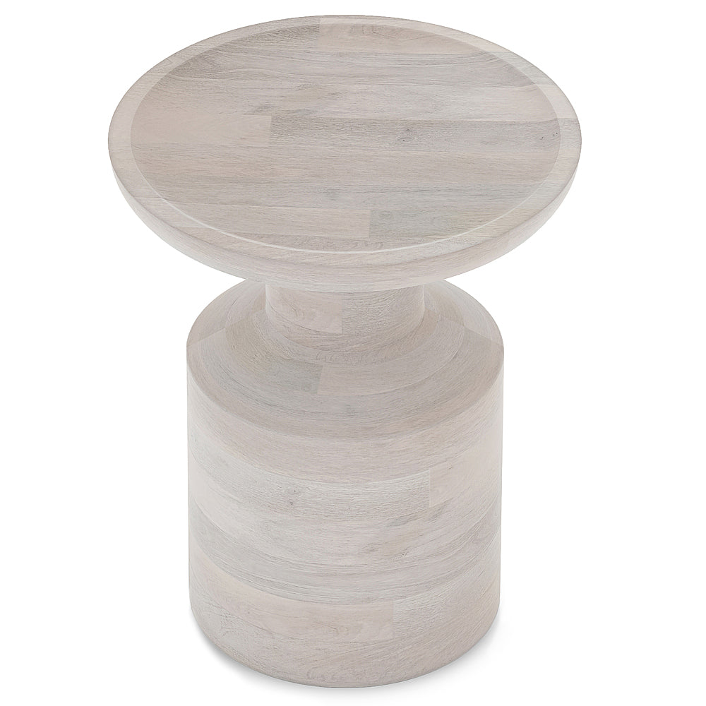 Simpli Home - Haynes Wooden Accent Table - White Wash_1