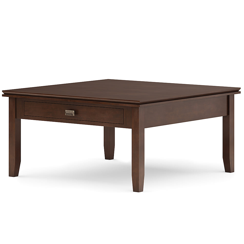 Simpli Home - Artisan Square Coffee Table - Russet Brown_1