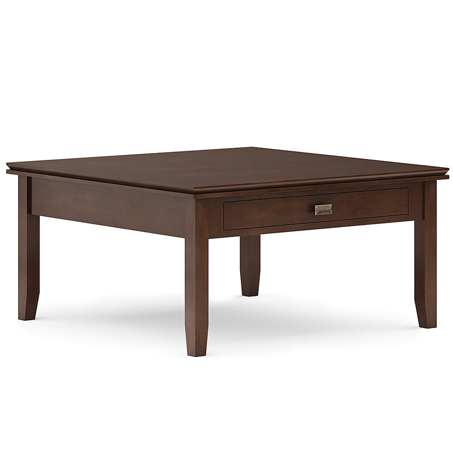 Simpli Home - Artisan Square Coffee Table - Russet Brown_0