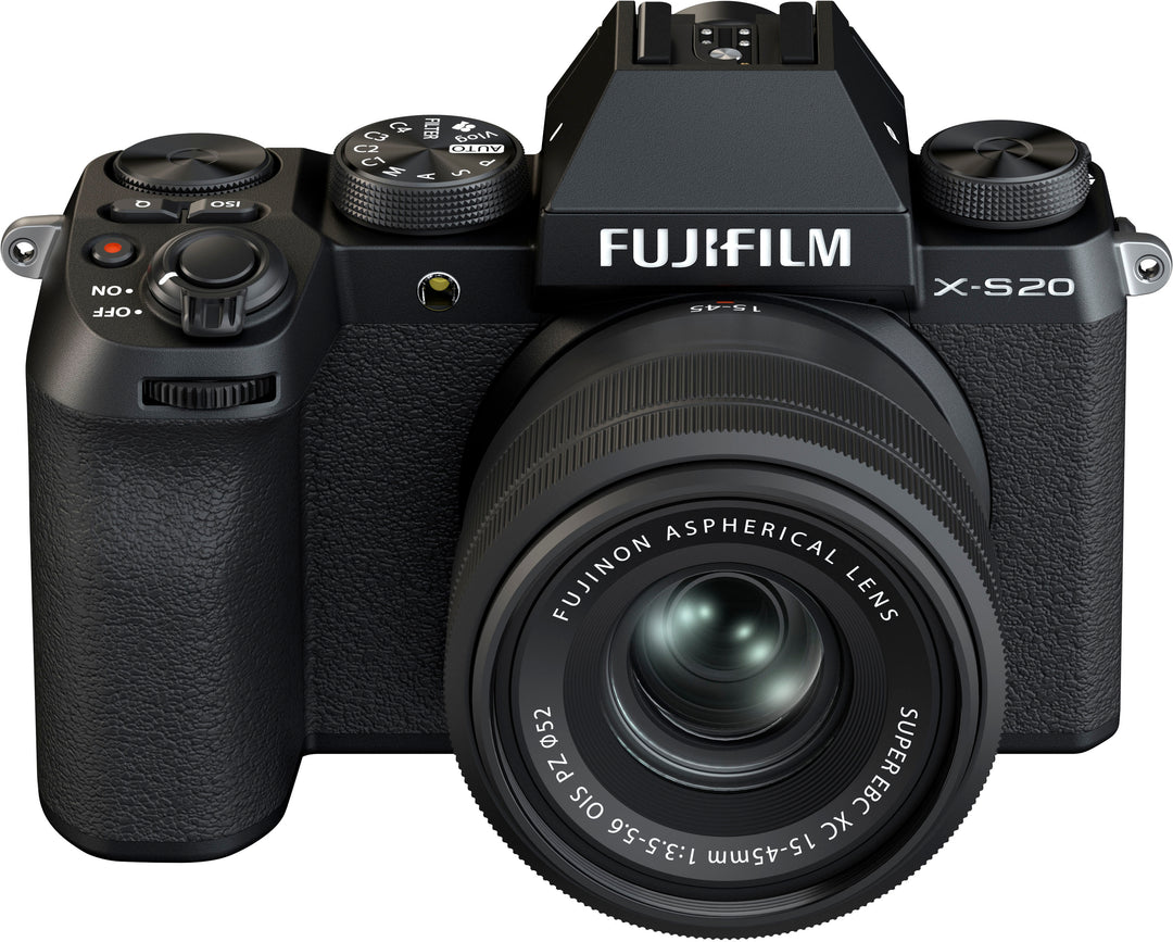 Fujifilm - X-S20 Mirrorless Camera with  XC15-45mm Lens Bundle - Black_3