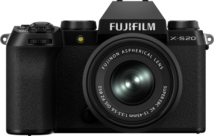 Fujifilm - X-S20 Mirrorless Camera with  XC15-45mm Lens Bundle - Black_0