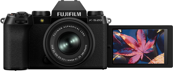 Fujifilm - X-S20 Mirrorless Camera with  XC15-45mm Lens Bundle - Black_4