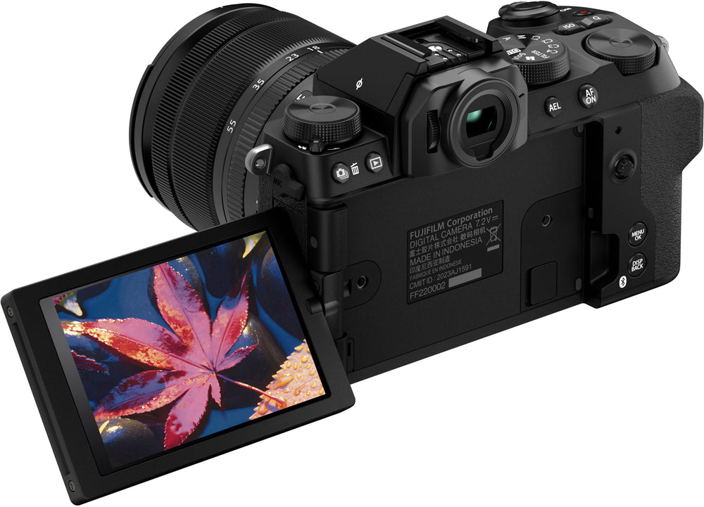 Fujifilm - X-S20 Mirrorless Camera with XF18-55mm Lens Bundle - Black_1
