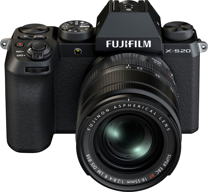 Fujifilm - X-S20 Mirrorless Camera with XF18-55mm Lens Bundle - Black_4