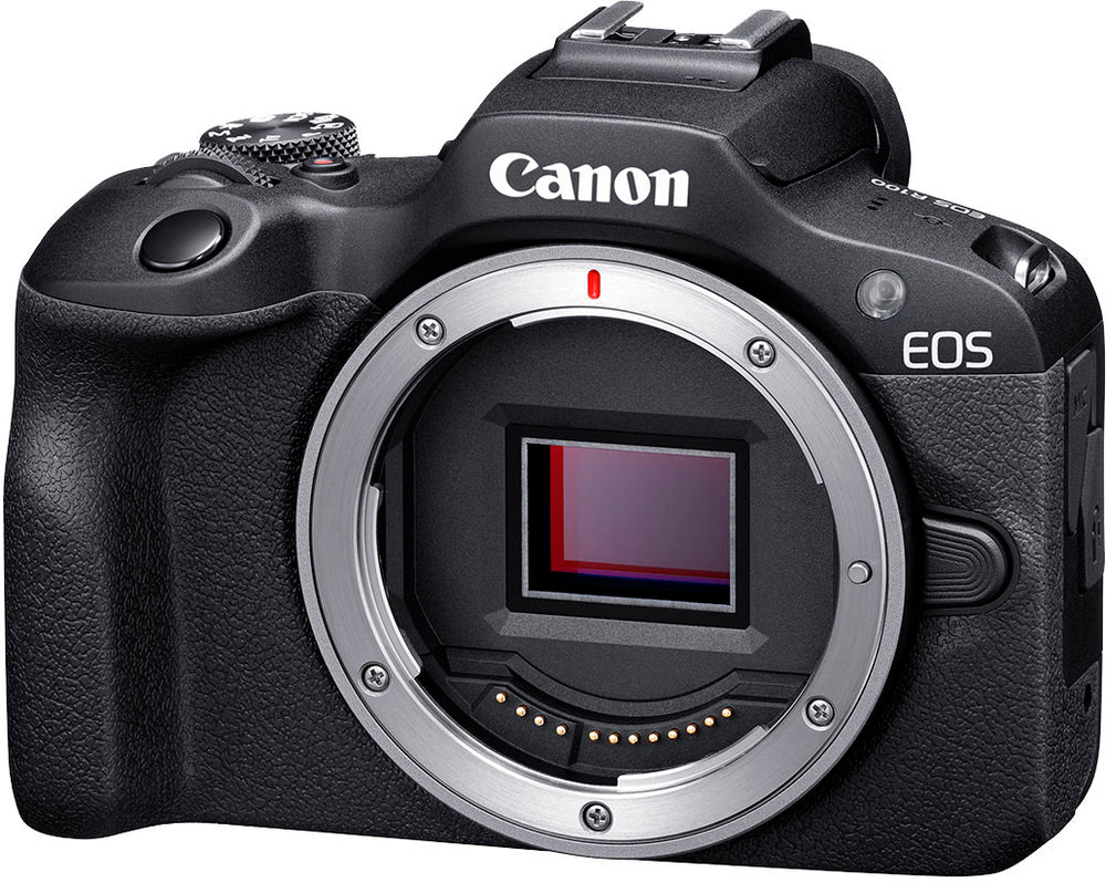 Canon - EOS R100 4K Video Mirrorless Camera (Body Only) - Black_1