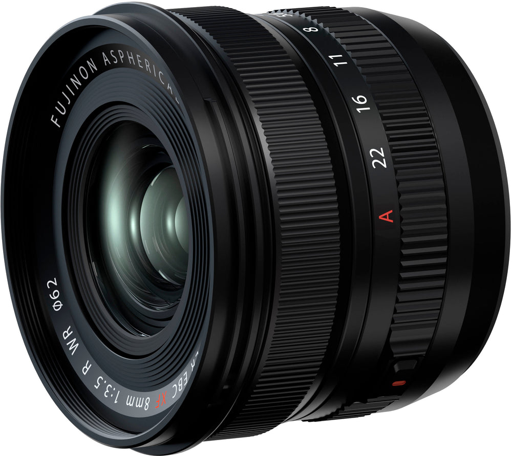 Fujifilm - FUJINON XF8mm F3.5 Standard Prime Lens X-Mount - Black_1