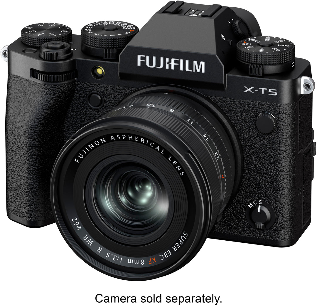 Fujifilm - FUJINON XF8mm F3.5 Standard Prime Lens X-Mount - Black_8