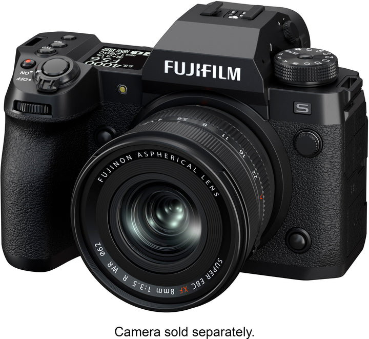 Fujifilm - FUJINON XF8mm F3.5 Standard Prime Lens X-Mount - Black_7