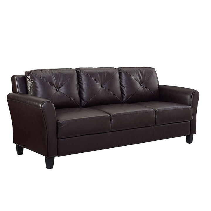Lifestyle Solutions - Hartford Sofa in Fuax Leather - Java_1