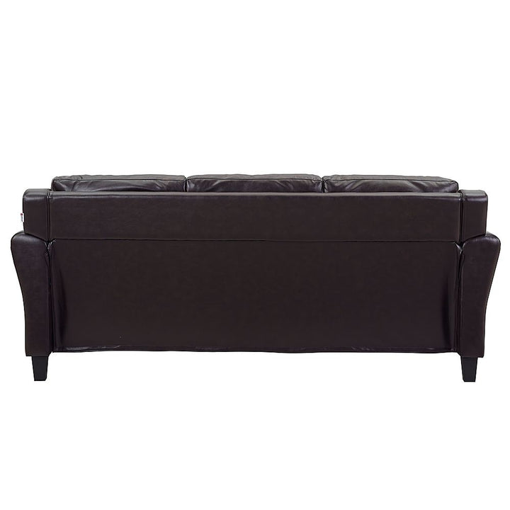 Lifestyle Solutions - Hartford Sofa in Fuax Leather - Java_4