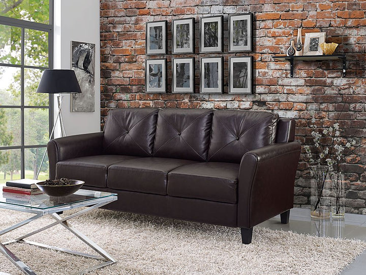 Lifestyle Solutions - Hartford Sofa in Fuax Leather - Java_3