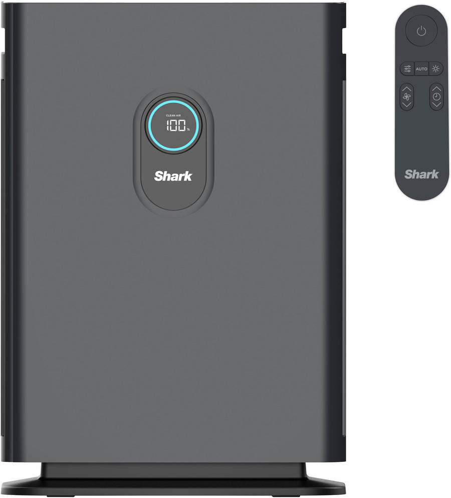 Shark - Air Purifier 4 with Anti-Allergen Multi-Filter & Advanced Odor Lock, 1,000 sq. ft. - Charcoal Gray_0