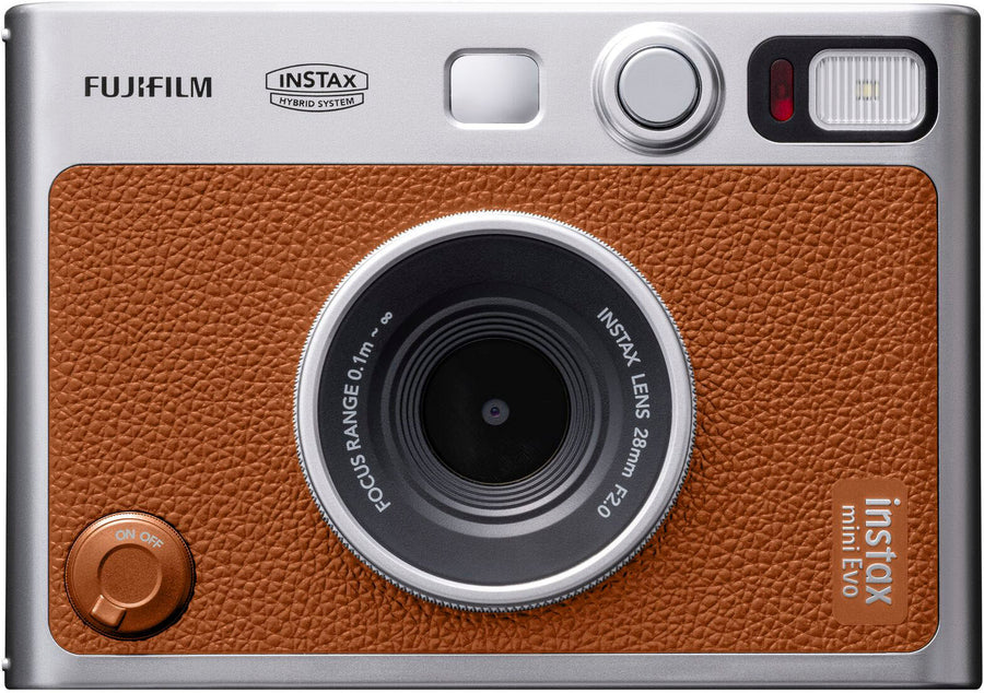 Fujifilm - INSTAX MINI Evo Brown Instant Film Camera_0
