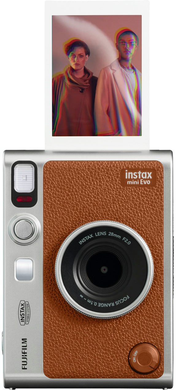 Fujifilm - INSTAX MINI Evo Brown Instant Film Camera_8