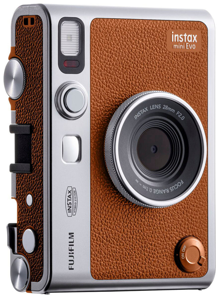Fujifilm - INSTAX MINI Evo Brown Instant Film Camera_5
