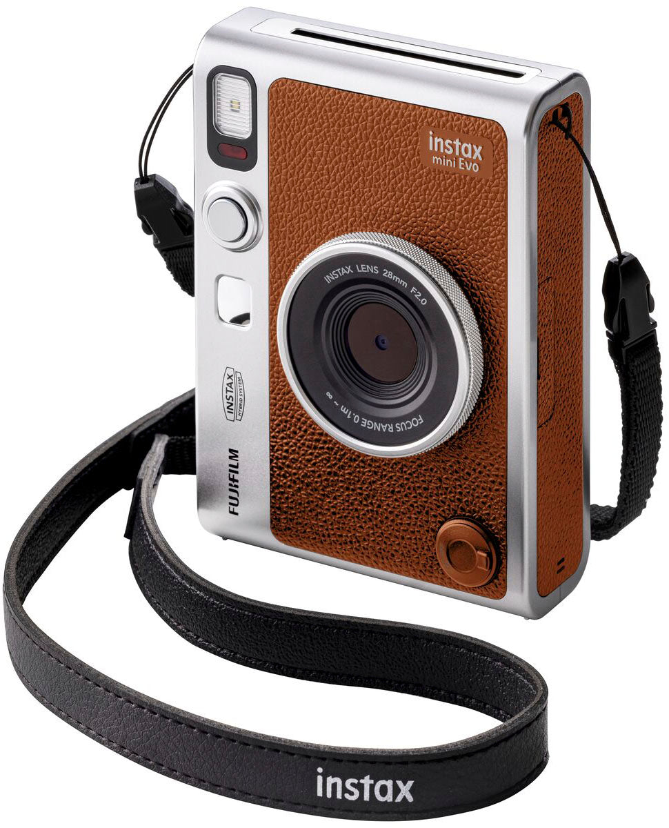 Fujifilm - INSTAX MINI Evo Brown Instant Film Camera_4