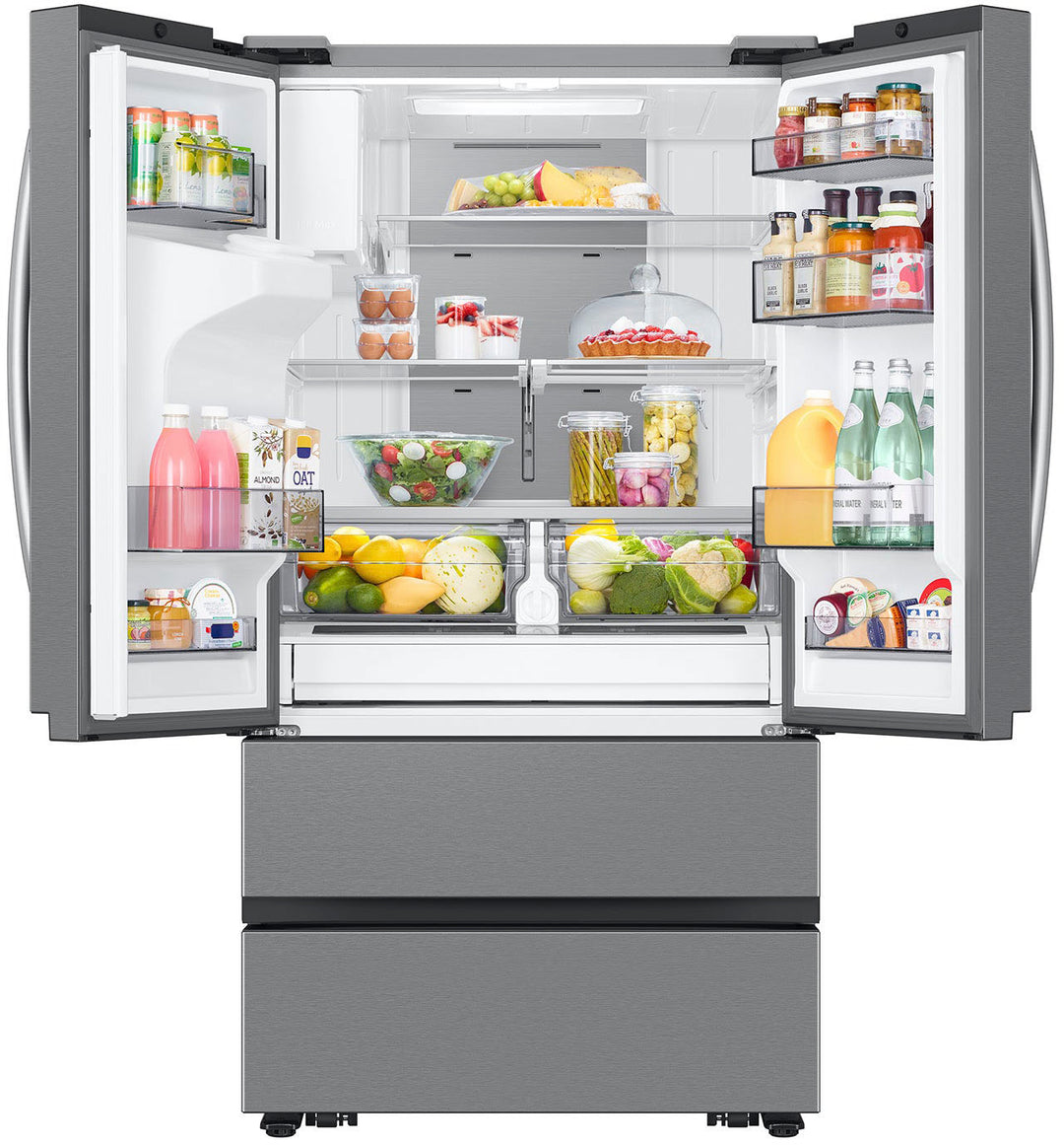 Samsung - 30 cu. ft. Mega Capacity 4-Door French Door Refrigerator with Four Types of Ice - Stainless steel_6