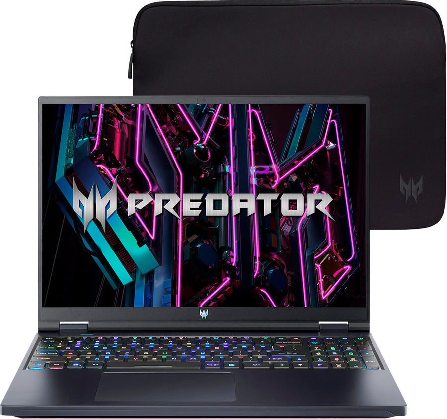 Acer - Predator Helios 16- 16" 240Hz Gaming Laptop WQXGA– Intel i9-13900HX with 16GB memory– NVIDIA GeForce RTX 4080– 1TB SSD_0