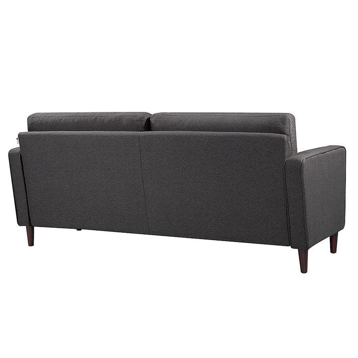Lifestyle Solutions - Langford Sofa with Upholstered Fabric and Eucalyptus Wood Frame - Heather Grey_3