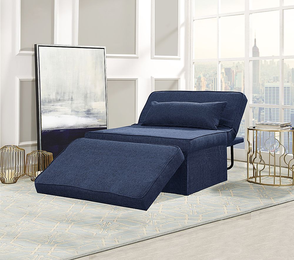 Relax A Lounger - Kotor Otto-Kube Multi-positional Ottoman - Navy_7