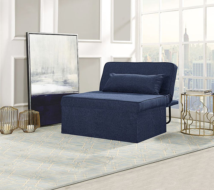 Relax A Lounger - Kotor Otto-Kube Multi-positional Ottoman - Navy_8