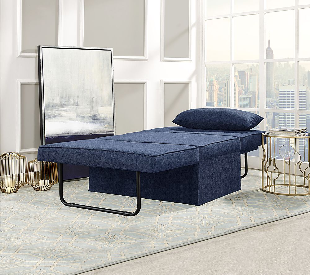 Relax A Lounger - Kotor Otto-Kube Multi-positional Ottoman - Navy_5