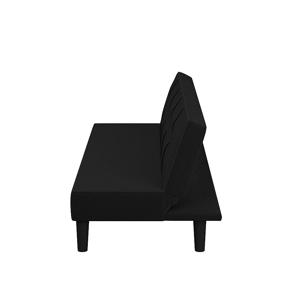 Serta - Lori Three seat Multi-function Upholstery Fabric Sofa - Black_4
