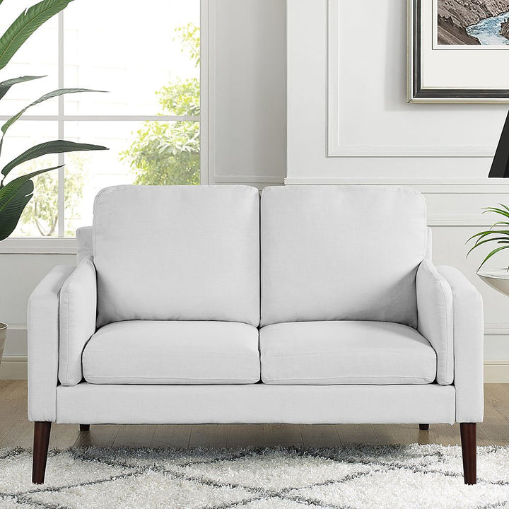 Lifestyle Solutions - Nerd Loveseat with Power and USB ports - Light Grey_2