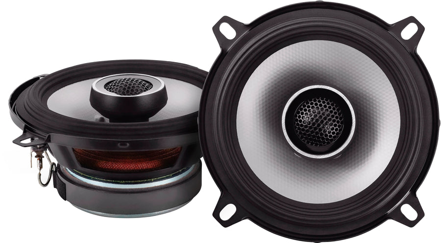 Alpine - S-Series 5" Hi-Resolution Coaxial Car Speakers with Glass Fiber Reinforced Cone (Pair) - Black_0