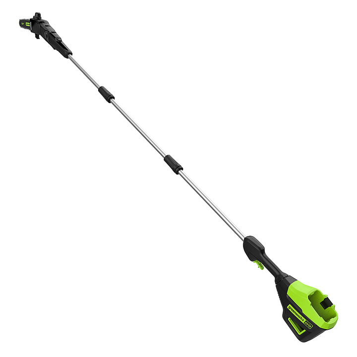 Greenworks - 80V 10” Brushless Cordless Pole Saw (Battery & Charger Not Included) with 14.5 ft Reach - Green_5