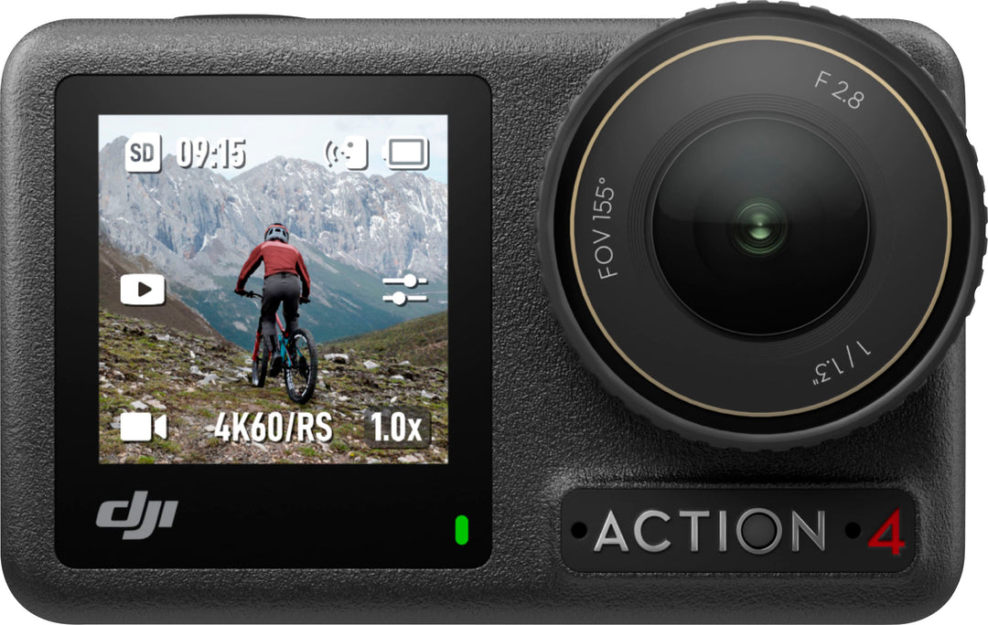 DJI - Osmo Action 4 4K Action Camera Standard Bundle - Gray_0