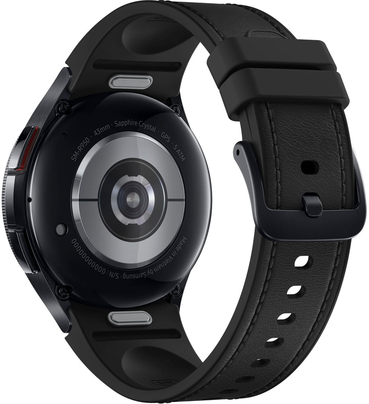 Samsung - Galaxy Watch6 Classic Stainless Steel Smartwatch 43mm BT - Black_4
