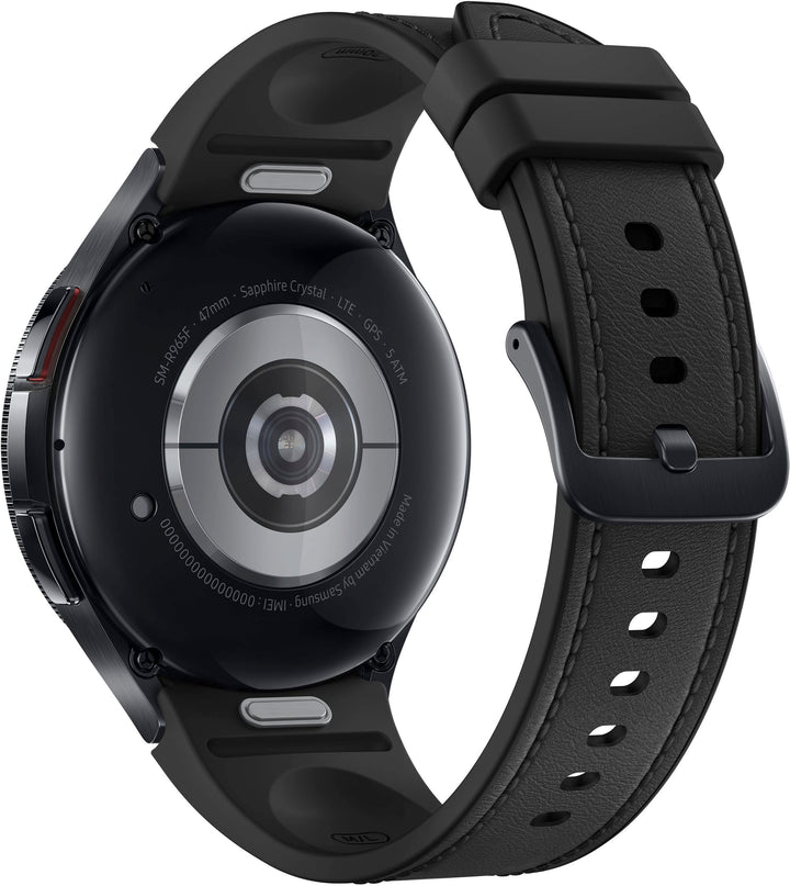 Samsung - Galaxy Watch6 Classic Stainless Steel Smartwatch 47mm LTE - Black_4
