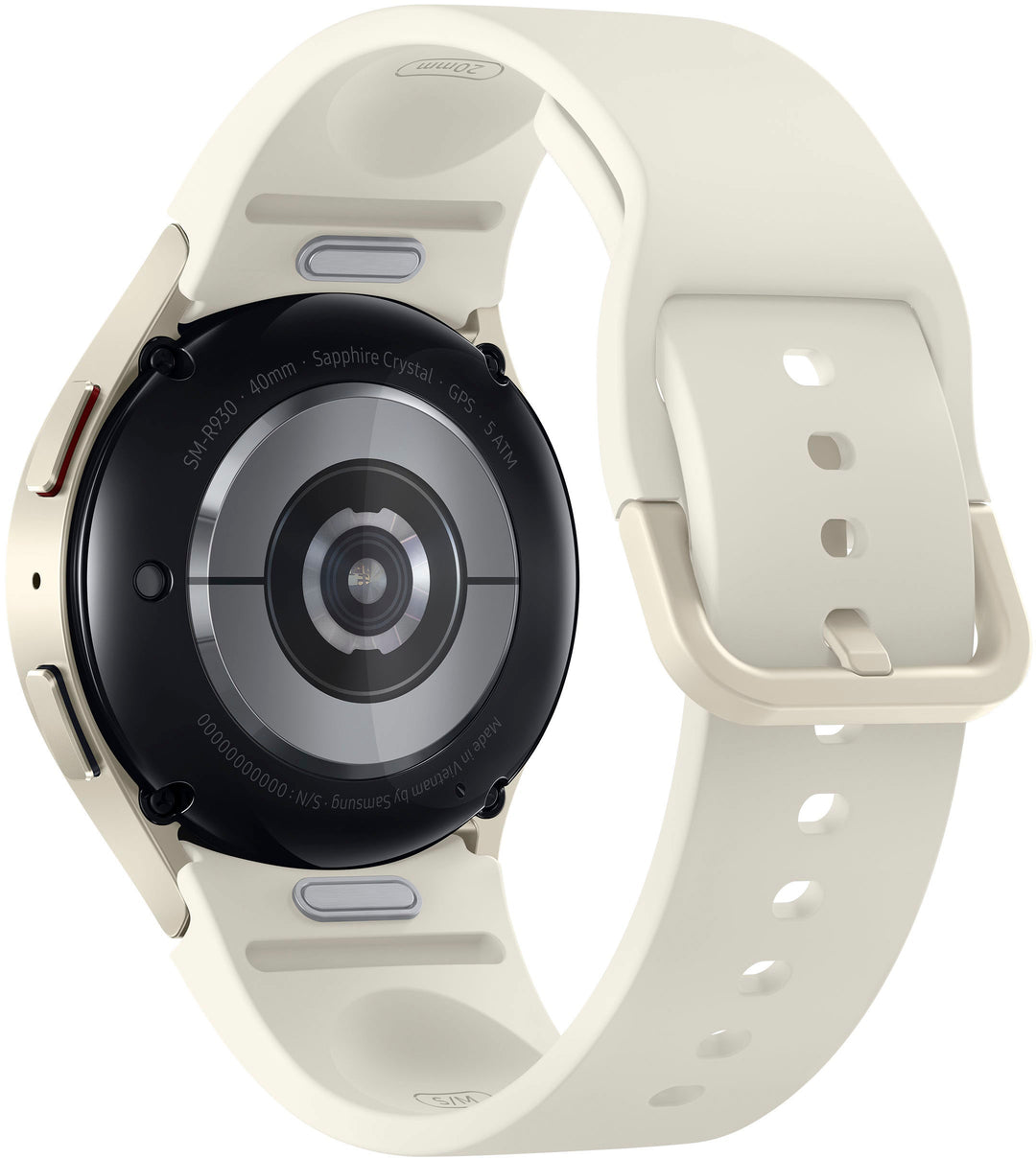 Samsung - Galaxy Watch6 Aluminum Smartwatch 40mm BT - Cream_4