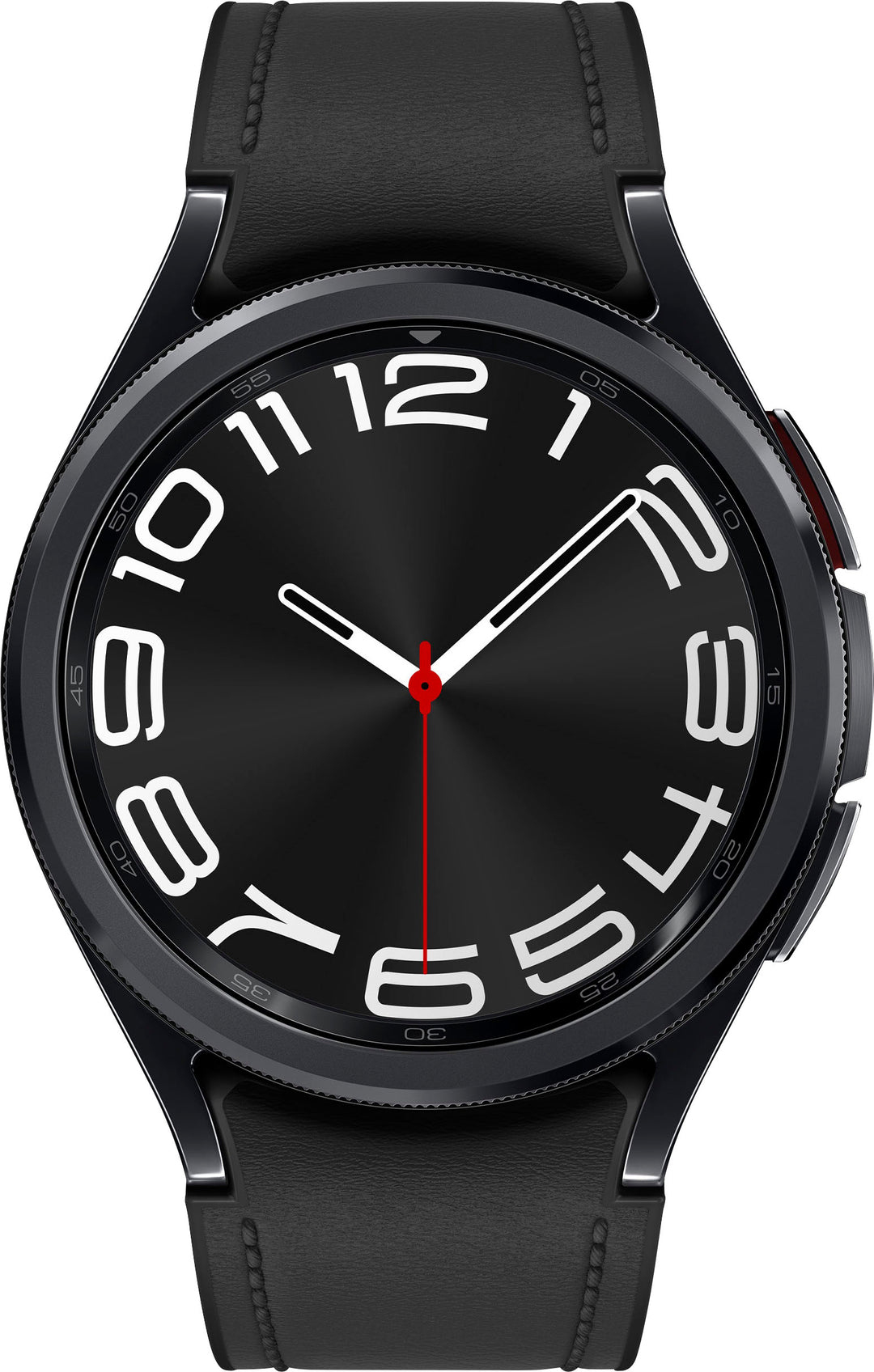 Samsung - Galaxy Watch6 Classic Stainless Steel Smartwatch 43mm LTE - Black_0