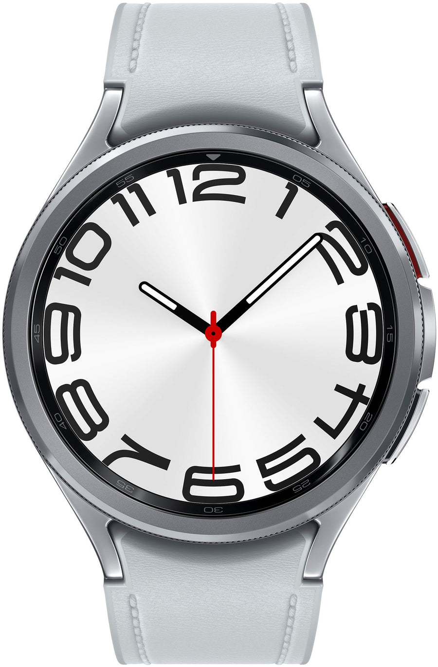 Samsung - Galaxy Watch6 Classic Stainless Steel Smartwatch 47mm LTE - Silver_0