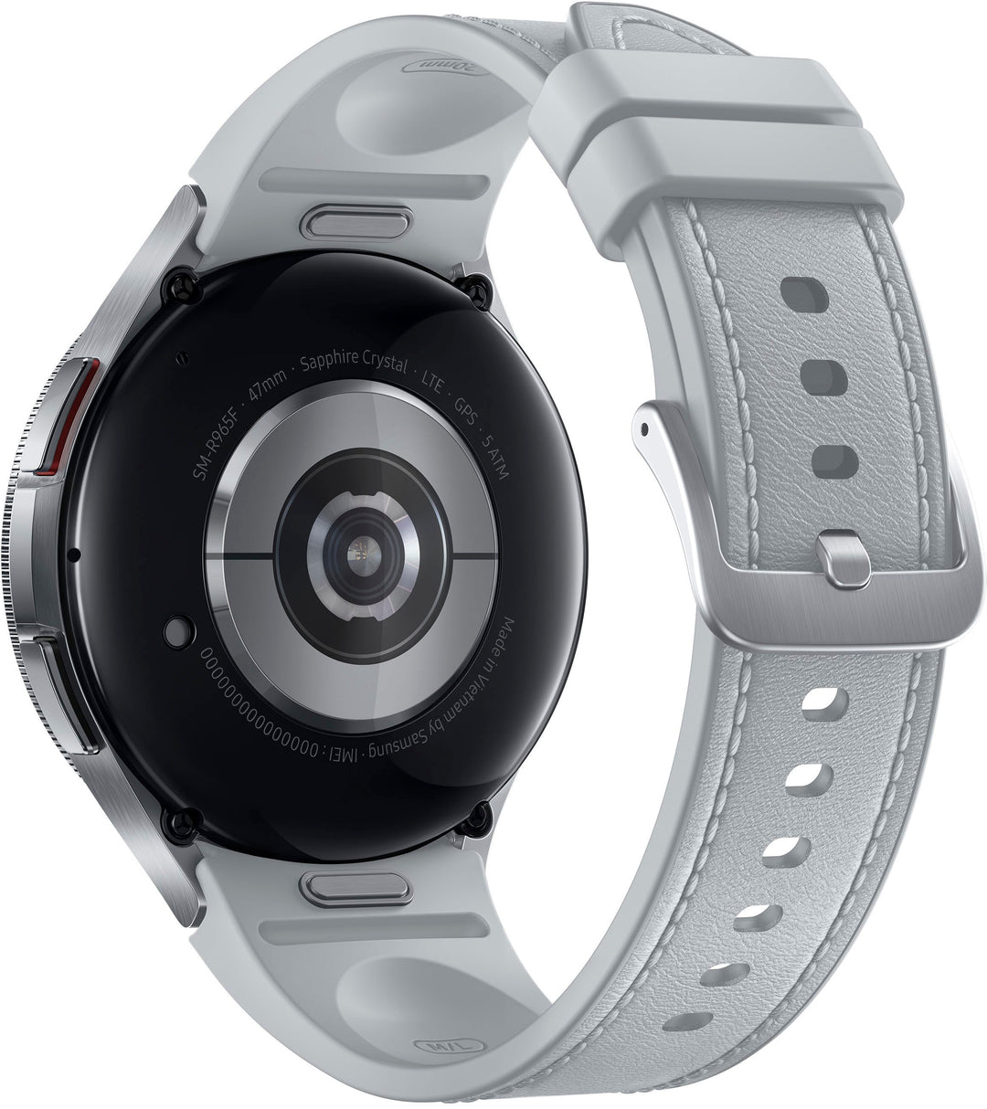 Samsung - Galaxy Watch6 Classic Stainless Steel Smartwatch 47mm LTE - Silver_4
