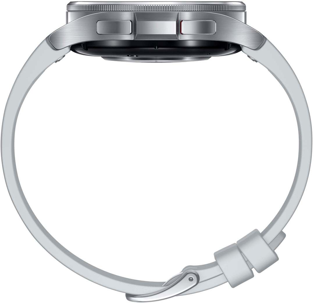 Samsung - Galaxy Watch6 Classic Stainless Steel Smartwatch 43mm LTE - Silver_5